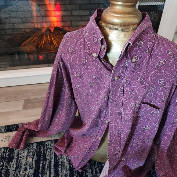 Button down Wrangler shirt - Picture 1 of 3
